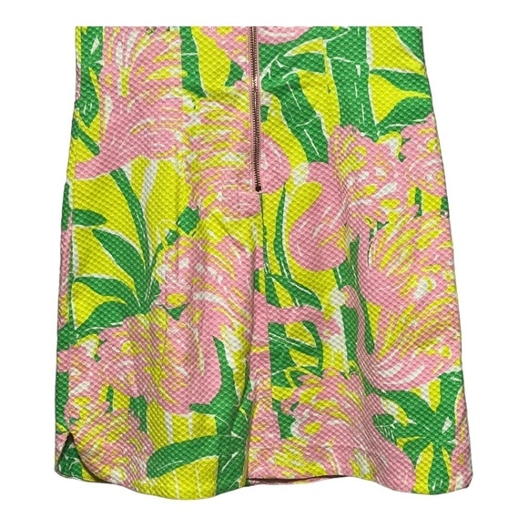 Lilly Pulitzer For Target Summer Breeze Shift Dress Pink Green Floral Size 2 - Picture 10 of 13